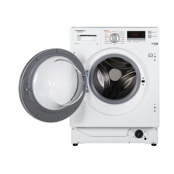 Встраиваемая стиральная машина с сушкой и инвертором MAUNFELD MBWM1486S