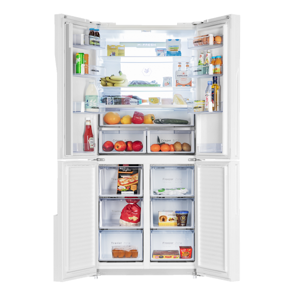 Холодильник MAUNFELD MFF181NFW