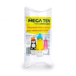 Набор аксессуаров для детской зубной щётки MEGA TEN