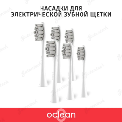 Насадки для электрической зубной щетки Oclean P2S6 W06
