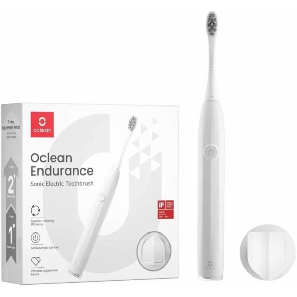 Электрическая зубная щетка Oclean Endurance Eco белая
