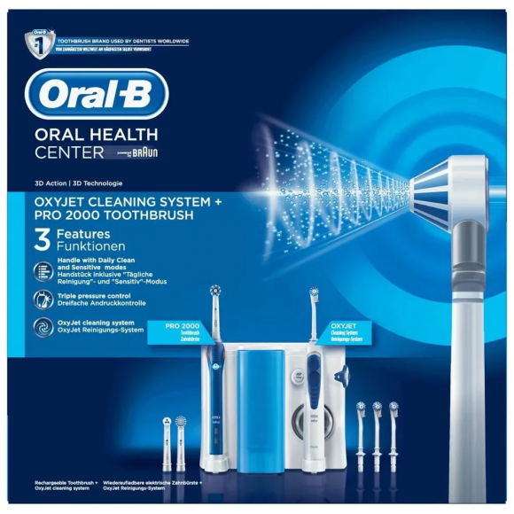 Зубной центр Oral-B Professional OC501.535.2 OxyJet + Pro2000