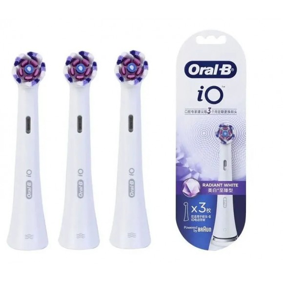 Насадки Oral-B iO Radiant White, 3 шт