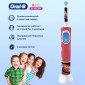 Детская электрическая зубная щетка Oral-B Vitality Kids Cars "Тачки" D100.413.2K (EB10S)