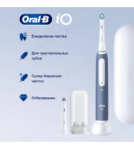 Электрическая зубная щетка Oral-B iO 4 My Way Ocean Blue + Extra Brush