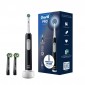 Набор Oral-B электрическая зубная щетка D305.513.3 тип 3791 + Насадки Oral-B CrossAction CleanMaximiser Черный EB50BRB 2шт