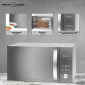 Микроволновая печь Profi Cook PC-MWG 1176 silber
