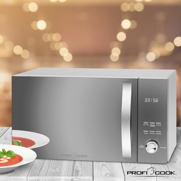 Микроволновая печь Profi Cook PC-MWG 1176 silber