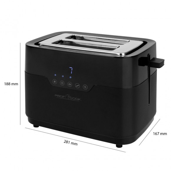 Тостер Profi Cook PC-TA 1244 schwarz