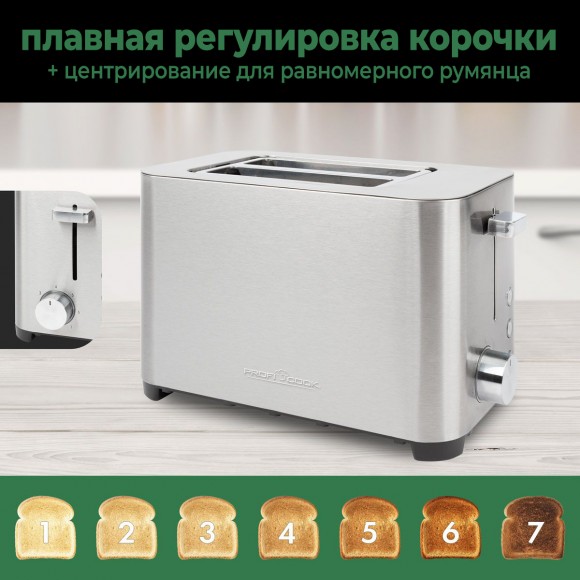 Тостер Profi Cook PC-TA 1251 inox