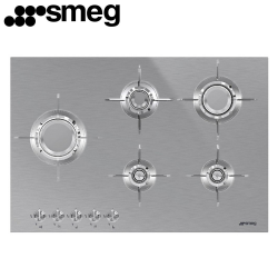 Варочная панель газовая SMEG PXL675L нержавеющая сталь