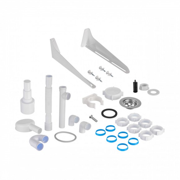 Монтажный комплект Santek Пилот (сифон, кронштейн, фиксатор) 1WH106847