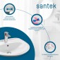 Раковина Santek Бриз 60 отверстие под смеситель 1WH110466 