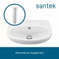 Раковина Santek Анимо 55 без отверстия под смеситель 1WH110499