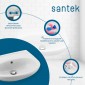 Раковина Santek Анимо 55 без отверстия под смеситель 1WH110499