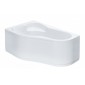 Акриловая ванна Santek Ибица XL 160х100 L асимметричная белая 1WH112036