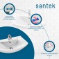 Раковина Santek Балтика 65 отверстие под смеситель 1WH207775