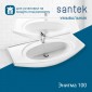 Раковина Santek Энигма 100 отверстие под смеситель 1WH207777