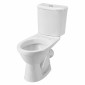 Унитаз-компакт Santek Бореаль с диагональным выпуском, стандарт, антивсплеск, softclose 1WH302146