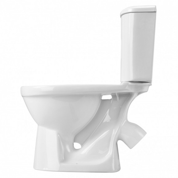 Унитаз-компакт Santek Бореаль с диагональным выпуском, стандарт, антивсплеск, softclose 1WH302146