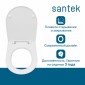 Крышка-сиденье для унитаза Santek Остин 1WH302485