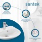 Раковина Santek Бриз 50 отверстие под смеситель 1WH110451