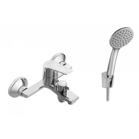 Смеситель Santek Венга для ванны с душем, однорычажный, хром WH5A10003C001