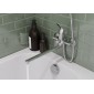 Смеситель Santek Венга для ванны с душем, длинный излив, хром WH5A12003C001