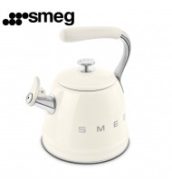 Чайник для плиты SMEG CKLW2001CR со свистком кремовый