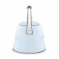 Чайник для плиты SMEG CKLW2001PB со свистком, пастельный голубой,2,3л