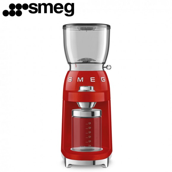 Кофемолка SMEG CGF01RDEU красный