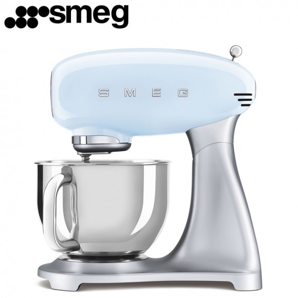 Миксер планетарный SMEG SMF02PBEU голубой