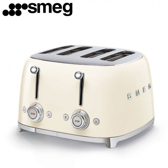 Тостер SMEG TSF03CREU кремовый