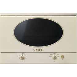Встраиваемая микроволновая печь SMEG MP822NPO кремовая