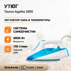 Утюг Taurus Agatha 2800 Бело-синий