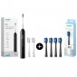 Электрическая зубная щетка USMILE P1 - Black + Насадка для зубной щетки USMILE Whitening Pro PCB01 - Black
