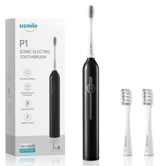 Электрическая зубная щетка USMILE P1 - Black