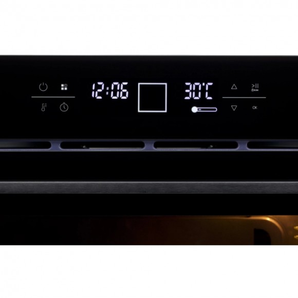 Духовой шкаф VARD с антипригарной эмалью ColdPyro, VON564B, чёрный