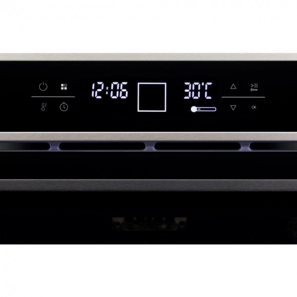 Духовой шкаф VARD с антипригарной эмалью ColdPyro, VON564X, чёрный