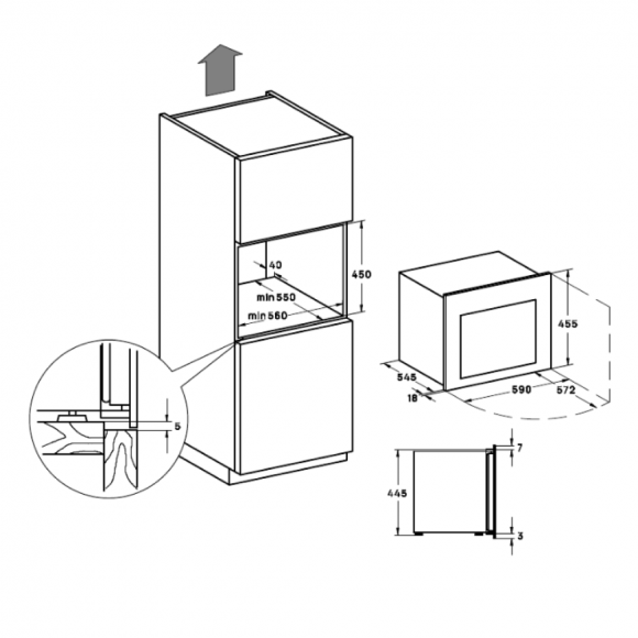 Встраиваемый винный холодильник VARD WCI4SS