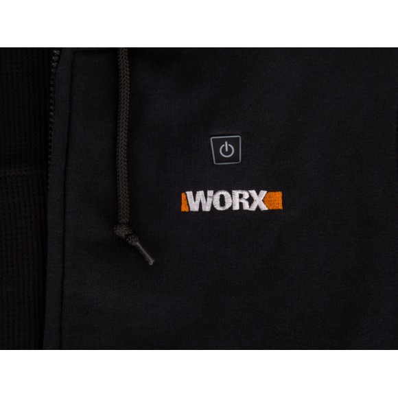 Куртка с подогревом WORX WA4660 S черная