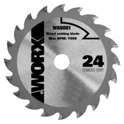 Пильный диск твердосплавный WORX WA5101 24T TCT 165х1,6х20 мм