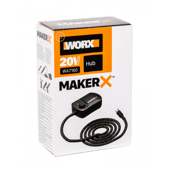 Адаптер WORX WA7160 20В для MAKER X без USB