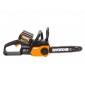 Комплект: Цепная пила WORX WG381E.9 + Зарядное устройство WORX WA3880 + Аккумулятор WORX WA3551 в подарок