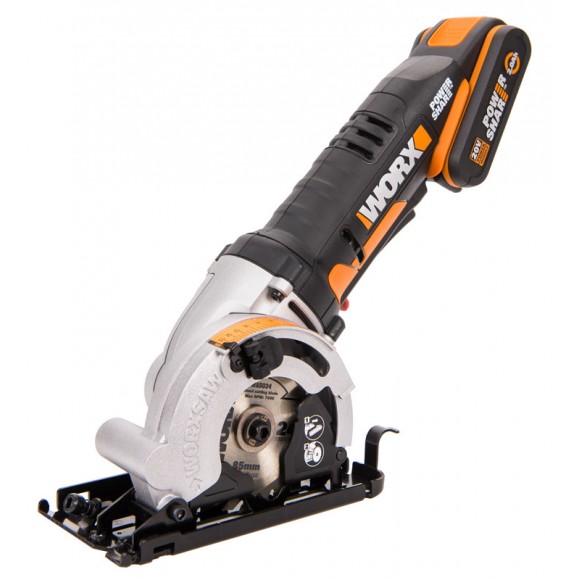 Дисковая пила аккумуляторная WORX SAW WX527.9