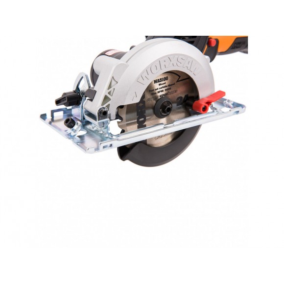 Комплект: Циркулярная мини-пила WORX WX531.9 + Зарядное устройство WORX WA3880 + Аккумулятор WORX WA3551 в подарок