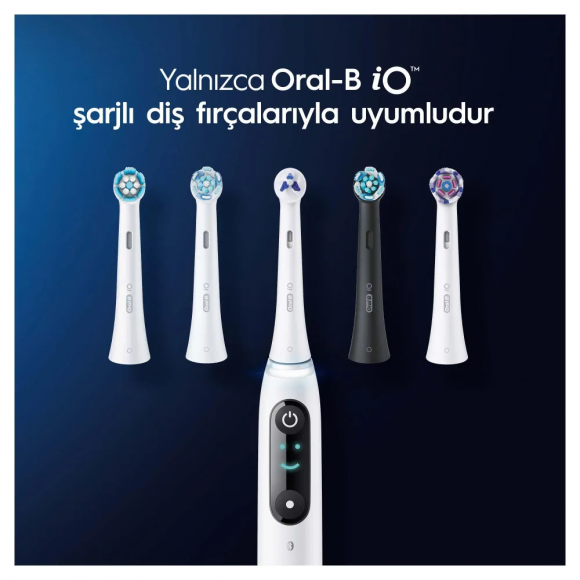 Насадки для зубных щеток Oral-B iO Specialised Clean White, 2 шт, белые