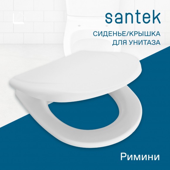 Крышка-сиденье Santek Римини дюропласт 1WH106924