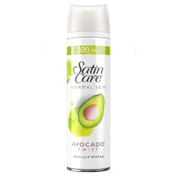 Гель для бритья Satin Care для женщин для нормальной кожи Avocado Twist, 200 мл