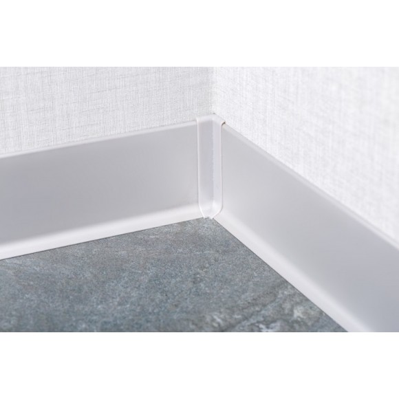 Угол внутренний Bonkeel ПЛ80 ПВХ серый 2 шт